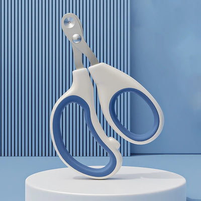 Stainless steel cat and dog nail trimmer featuring ergonomic grip for safe and precise claw care.