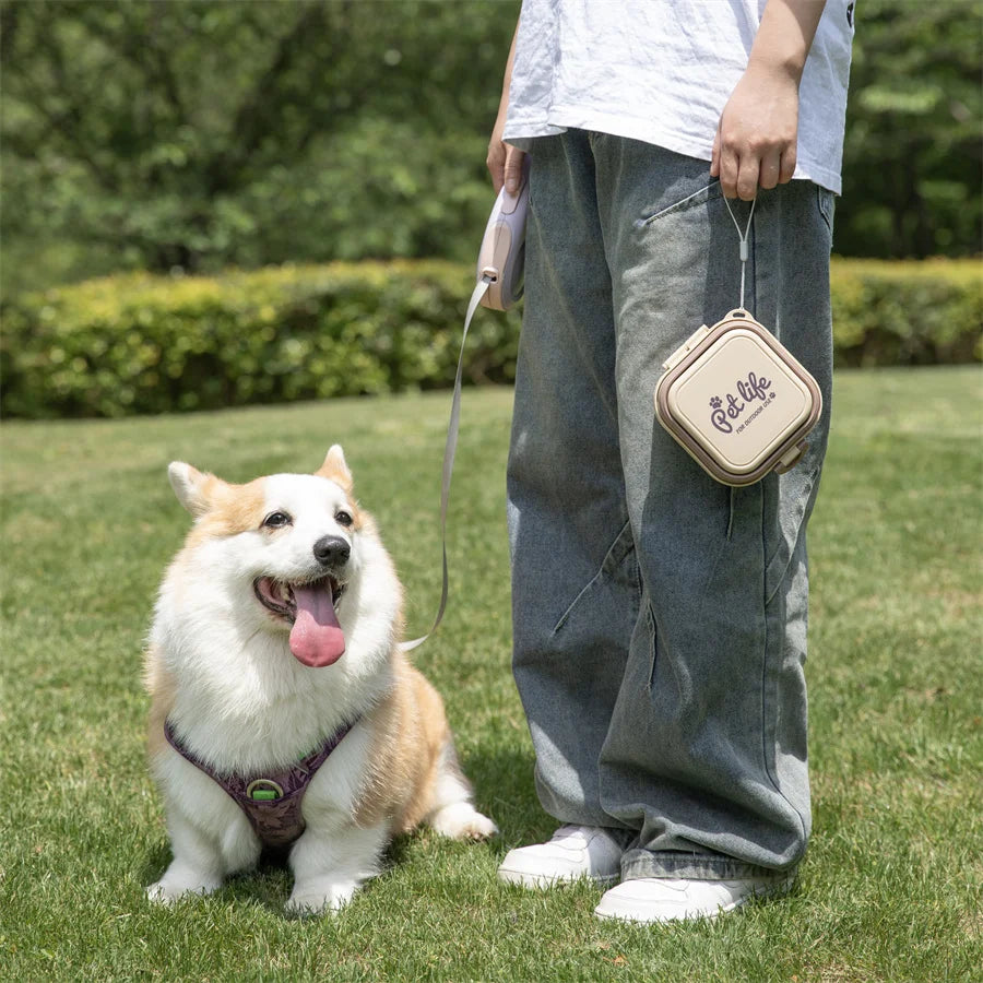 Thickened Folding Pet Bowls Outdoor