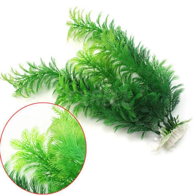 Aquarium simulation plant Artificial Water Weeds Ornament aquatic plants  Aquatic Plant Fish Tank Grass Decoration Accessories