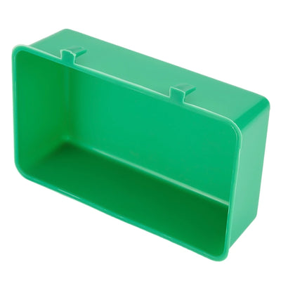 Bird Water Bath Tub Pet Bird Bowl Parrots Parakeet Birdbath Cage Hanging Plastic Bird Pigeons Cage Water Food Feeder Bird Pet